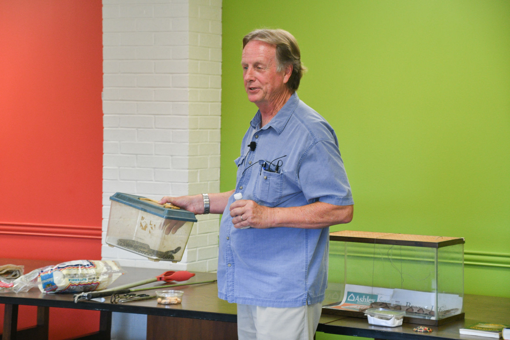 Snake Day at Clara B. Mounce Public Library